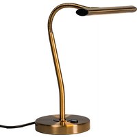 Art Deco tafellamp brons incl. LED - Tableau