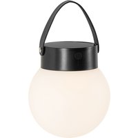 Buiten hanglamp zwart incl. LED 3-staps dimbaar solar - Cornelia