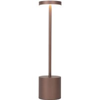 Buiten tafellamp brons incl. LED en dimmer oplaadbaar - Dupont