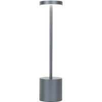 Buiten tafellamp grijs incl. LED en dimmer oplaadbaar - Dupont