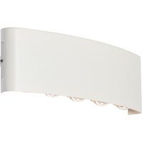 Buiten wandlamp wit incl. LED 10-lichts IP54 - Silly