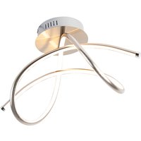 Design plafondlamp staal incl. LED - Viola