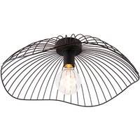 Design plafondlamp zwart 50 cm - Pua