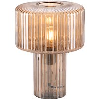 Design tafellamp amber glas - Andro