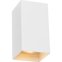 Design vierkante wandlamp wit - Sabbir