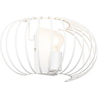 Design wandlamp wit 39 cm - Johanna