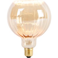 E27 dimbare LED lamp G125 goldline 6W 320 lm 1900K