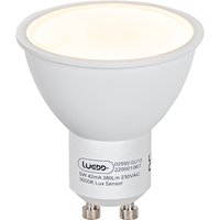GU10 LED lamp licht-donker sensor 5W 380 lm 3000K
