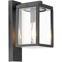 Industriële buiten wandlantaarn zwart IP44 - Charlois