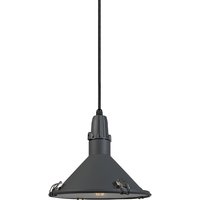 Industriële hanglamp grijs IP44 - Vida