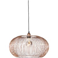 Industriële hanglamp koper 49 cm - Finn