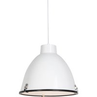 Industriële hanglamp wit 38 cm dimbaar - Anteros