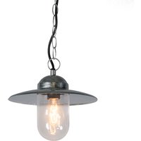 Industriële hanglamp zink IP44 - Munich