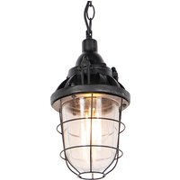Industriële hanglamp zwart - Cabin