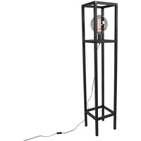 Industriële vloerlamp zwart - Big Cage 2