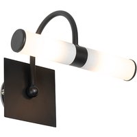 Klassieke badkamer wandlamp zwart IP44 2-lichts - Bath Arc