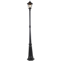 Klassieke buitenlantaarn zwart 200 cm IP44 - Havana