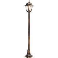 Klassieke lantaarn antiek goud 122 cm IP44 - Capital