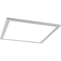 Modern LED-paneel staal 40 cm incl. LED - Liv
