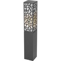 Modern buiten paaltje zwart 60 cm IP44 - Nicole