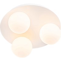 Moderne badkamer plafondlamp wit 3-lichts - Cederic