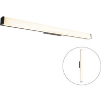 Moderne badkamer wandlamp zwart 92 cm IP44 - Cascada