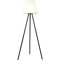 Moderne buiten vloerlamp zwart IP44 incl. LED op solar - Virginia