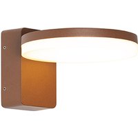 Moderne buiten wandlamp roestbruin incl. LED IP54 - Esmee