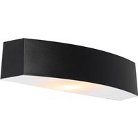 Moderne buiten wandlamp zwart IP44 - Bojan