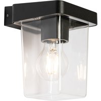 Moderne buiten wandlamp zwart IP54 - Chimay