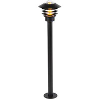Moderne buitenlamp zwart 100 cm IP44 - Prato