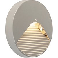 Moderne buitenwandlamp rond incl. LED - Pod