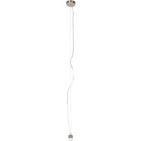 Moderne hanglamp staal zonder kap - Cappo