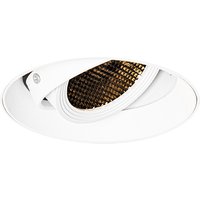 Moderne inbouwspot wit GU10 AR70 rond trimless - Oneon Honey