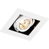 Moderne inbouwspot wit verstelbaar - Oneon 70