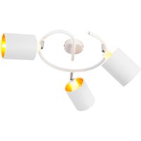 Moderne plafondlamp wit 3-lichts - Lofty