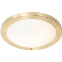 Moderne plafonnière goud 41 cm IP44 - Yuma