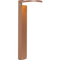 Moderne staande buitenlamp roestbruin 50 cm incl. LED IP44 - Esmee