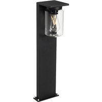 Moderne staande buitenlamp zwart 65 cm IP54 - Marshall