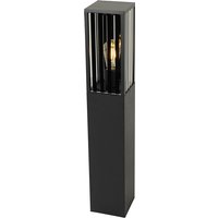Moderne staande buitenlamp zwart 80 cm IP44 - Dijon