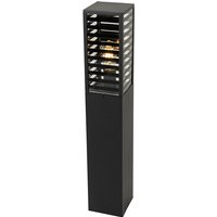 Moderne staande buitenlamp zwart 80 cm IP44 - Reims