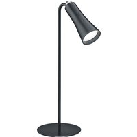 Moderne tafellamp zwart oplaadbaar 3-staps dimbaar - Samuel