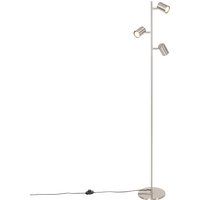 Moderne vloerlamp staal 3-lichts - Jeana