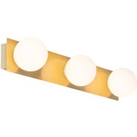 Moderne wandlamp goud 48 cm IP44 3-lichts - Cederic