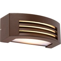 Moderne wandlamp roestbruin IP44 - Hurricane 1
