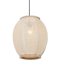 Oosterse hanglamp naturel 35 cm - Rob