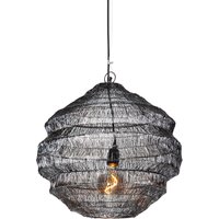 Oosterse hanglamp zwart 45 cm x 40 cm - Vadi