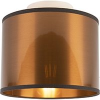 Plafondlamp koper 20 cm - Drum
