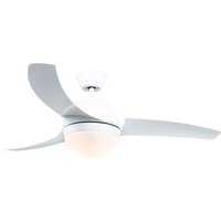 Plafondventilator wit met afstandsbediening - Bora 52