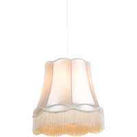 Retro hanglamp crème 45 cm - Granny